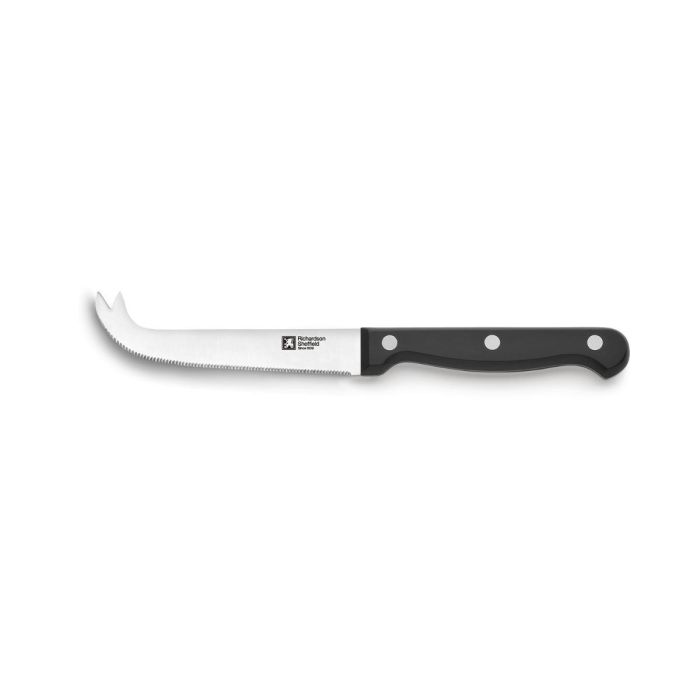 Richardson Sheffield Cuchillo de Queso Artisan, Acero Inoxidable, 10 cm, Mango Ergonómico Negro, Juego 6 Piezas, Apto Lavavajillas 0 Richardson Sheffield Cuchillo de Queso Artisan, Acero Inoxidable, 10 cm, Mango Ergonómico Negro, Juego 6 Piezas, Apto Lavavajillas 0
