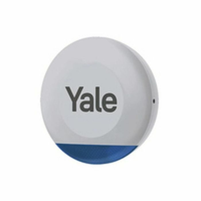 Yale YAL1745589372828 Sirena de exterior para alarma inteligente, 100 dB y luces LED intermitentes - Gris 6
