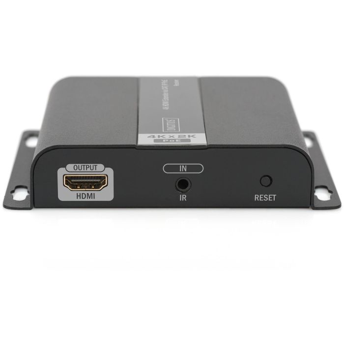 Digitus Extensor HDMI 4K sobre CAT/IP PoE Receptor AV 3840x2160 Pixeles 120m Alámbrico Negro 2