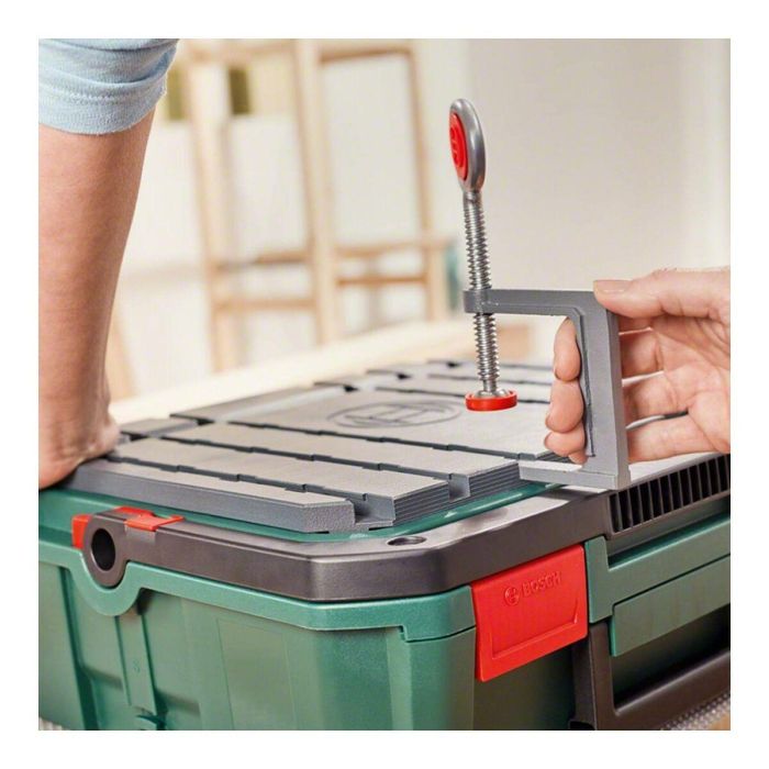 Banco de aserrado BOSCH - Caja de almacenamiento especial para aserrado vacía SystemBox 4 Banco de aserrado BOSCH - Caja de almacenamiento especial para aserrado vacía SystemBox 4