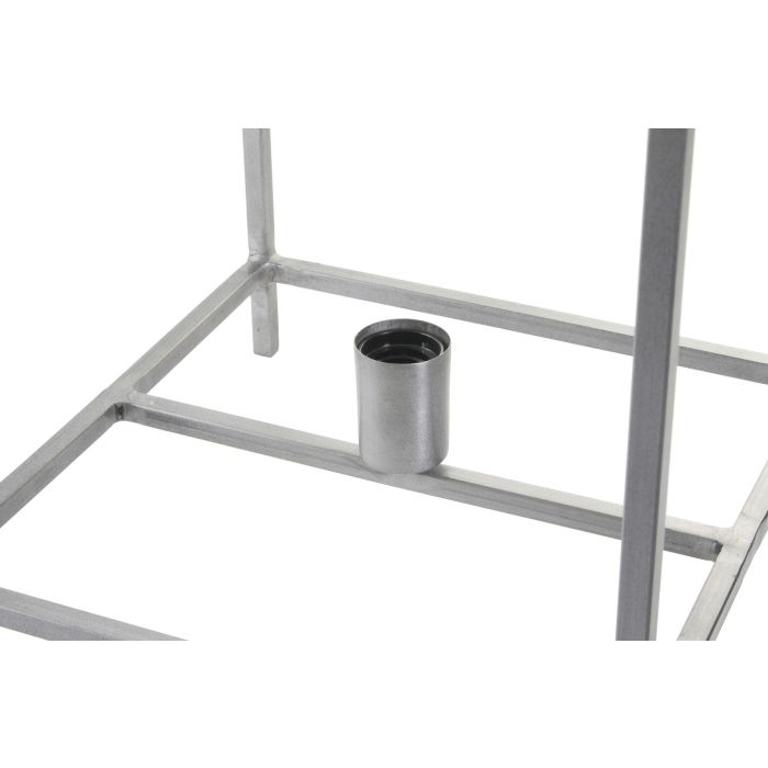 DKD Home Decor Lámpara Sobremesa Vintage Gris Oscuro 33 x 40 x 33 cm 2