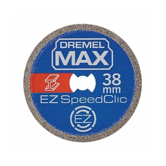 Disco de corte de alta durabilidad Dremel Max S456 EZ SpeedClic - ø38mm para metales