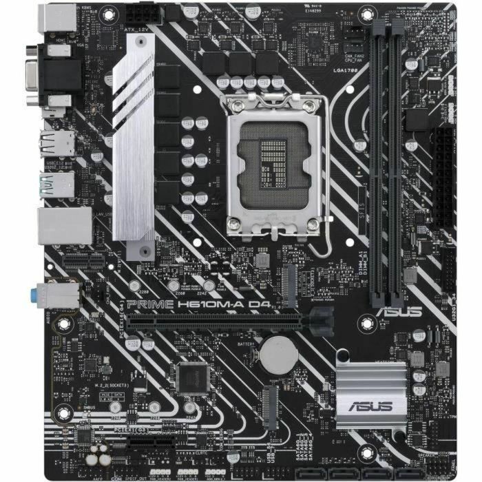 Asus 90MB19P0-M0EAYC Placa Base Prime H610M-A D4-CSM Socket 1700 Micro ATX Intel 12ª Gen DDR4 3200MHz Corporate Stable Model 45