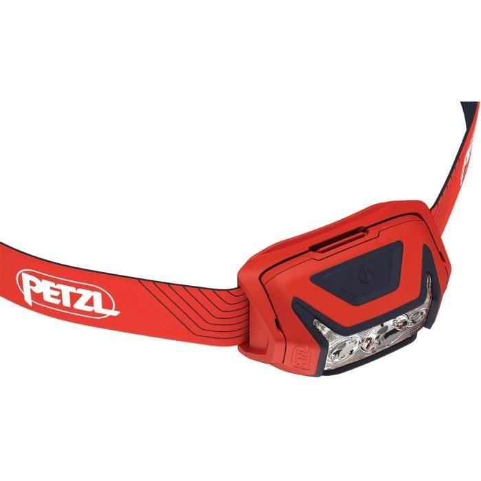 Petzl PET3342540838925 Linterna Frontal ACTIK 450 Lúmenes Running Trekking Roja con Pilas AAA Incluidas 3 Petzl PET3342540838925 Linterna Frontal ACTIK 450 Lúmenes Running Trekking Roja con Pilas AAA Incluidas 3