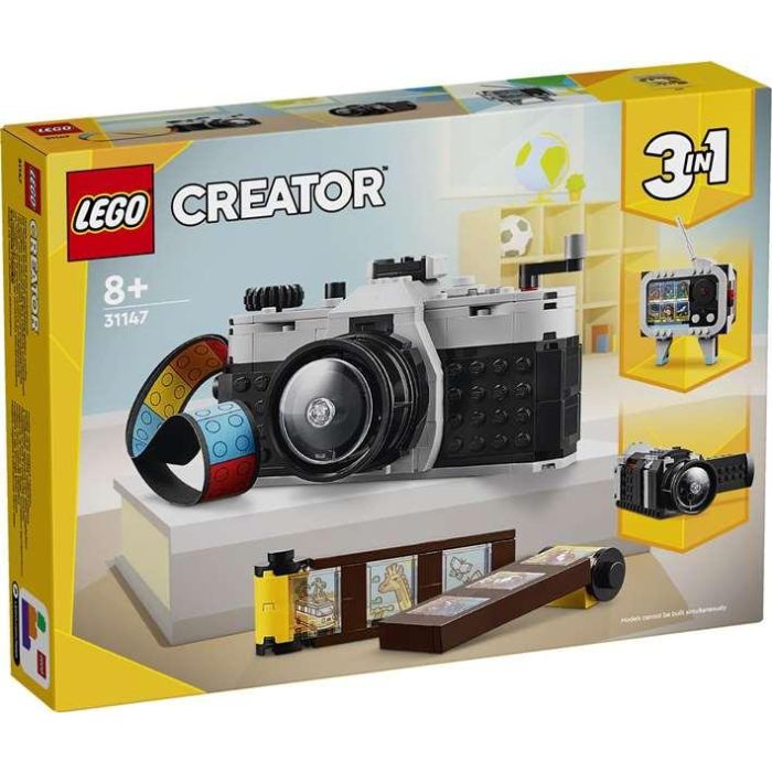 Juego de construccion cámara retro lego creator Juego de construccion cámara retro lego creator