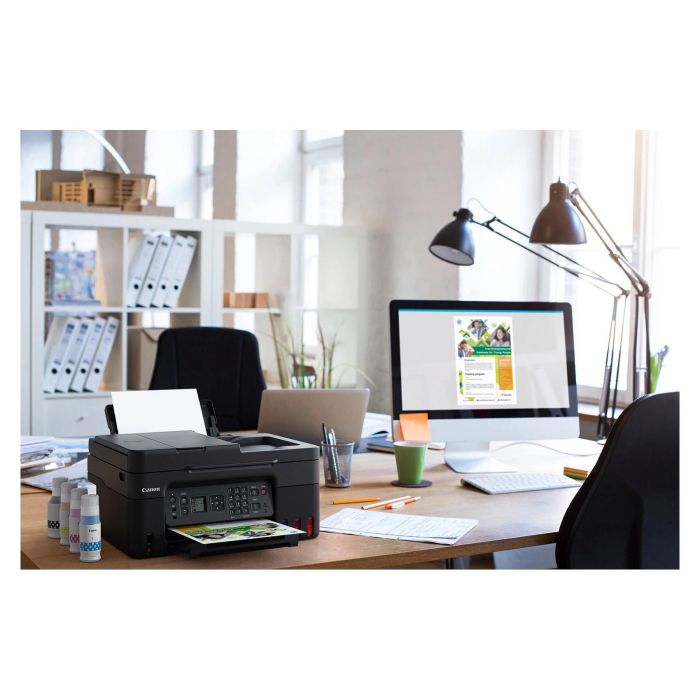 Canon G4570 Megatank Impresora Multifunción 4 en 1 Inyección de Tinta Color Wi-Fi ADF Negro 8