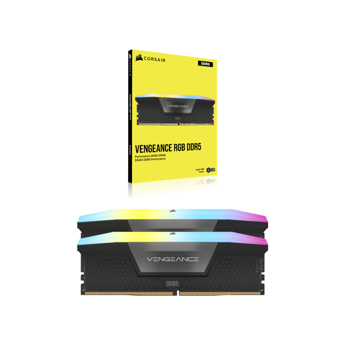 Corsair Vengeance CMH32GX5M2B5600C40K Memoria RAM 32GB (2x16GB) DDR5 5600MHz CL40 RGB DIMM 1 Corsair Vengeance CMH32GX5M2B5600C40K Memoria RAM 32GB (2x16GB) DDR5 5600MHz CL40 RGB DIMM 1