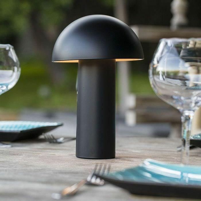 Lumisky LUM3760093546515 Lámpara de Mesa Inalámbrica TOD BLACK - Al. 28 cm - Cabezal Ajustable LED Blanco Cálido 3 Lumisky LUM3760093546515 Lámpara de Mesa Inalámbrica TOD BLACK - Al. 28 cm - Cabezal Ajustable LED Blanco Cálido 3