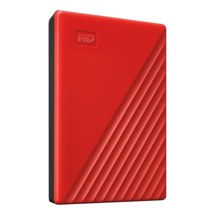 Western Digital WDBPKJ0040BRD-WESN Disco Duro Externo 4000 GB 4 TB Rojo USB 3.2 Gen 1 2