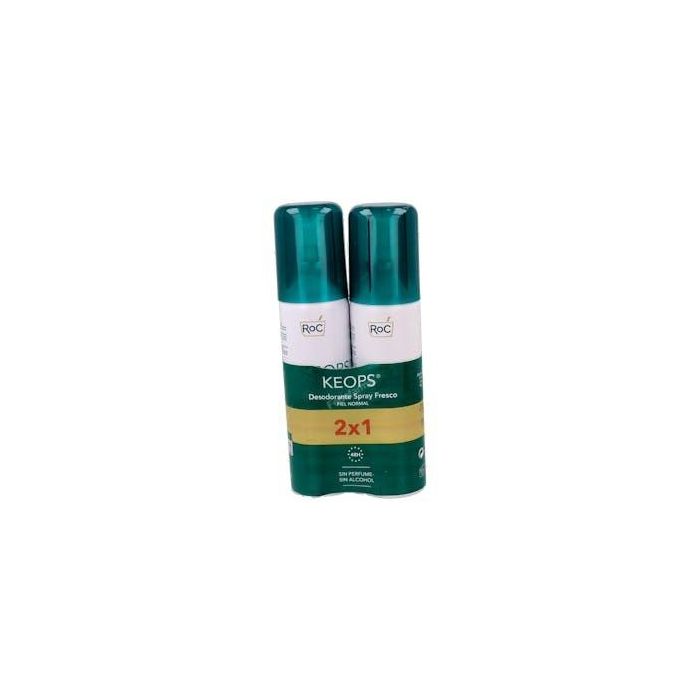 Roc Keops Desodorante Spray Fresco Pack 2x100ml