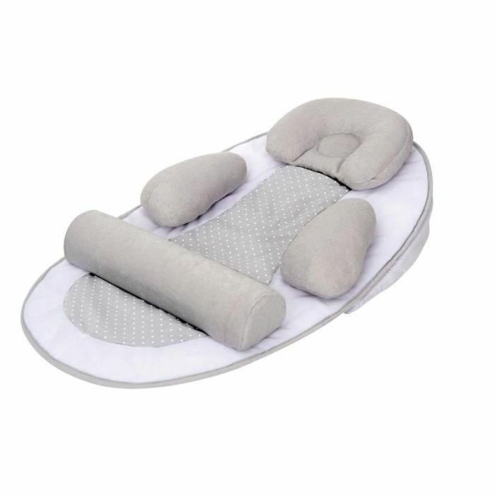 Tineo TIN3275057057414 Cocoón de Sueño para Bebés, Cuña Baby Tete Hold 10°, Ajustable, Escalable, Extraíble, 0-3 Meses, 58x40cm 0 Tineo TIN3275057057414 Cocoón de Sueño para Bebés, Cuña Baby Tete Hold 10°, Ajustable, Escalable, Extraíble, 0-3 Meses, 58x40cm 0