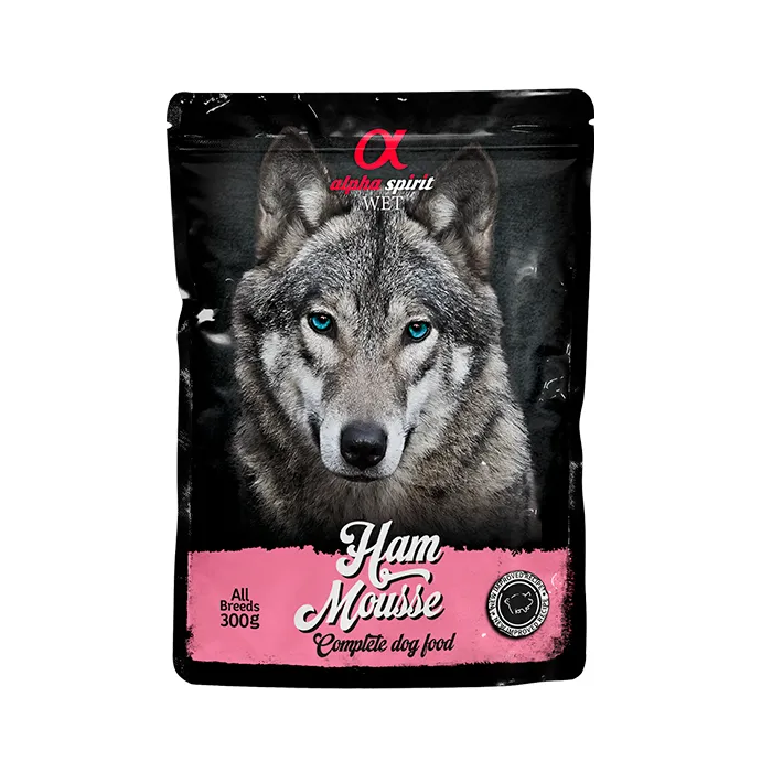 Alpha Spirit Spirit Canine Pouch Salmón 12x300 gr Alimento Húmedo para Perros Alpha Spirit Spirit Canine Pouch Salmón 12x300 gr Alimento Húmedo para Perros