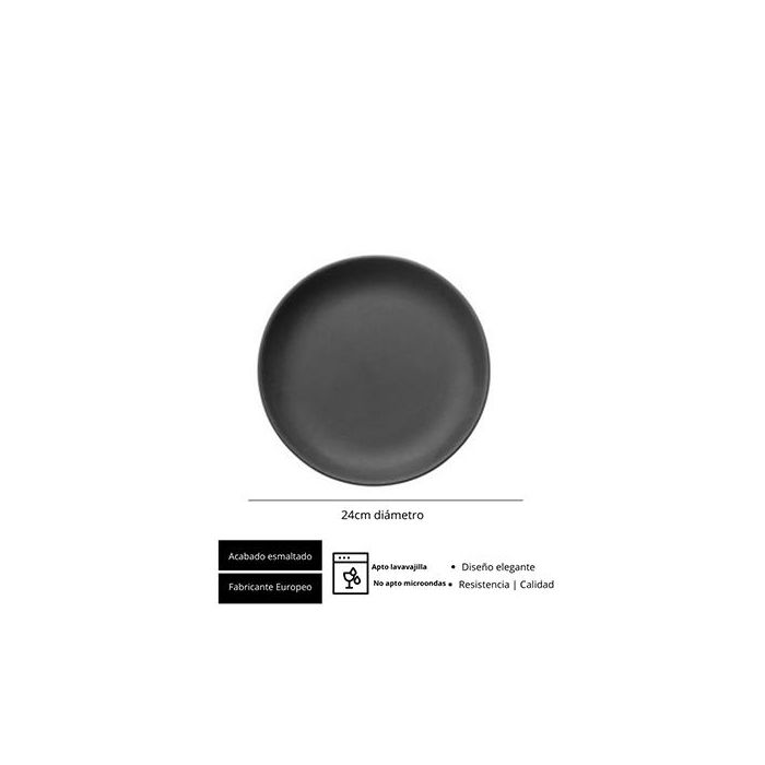 Io Grafito Plato Hondo Coupe 24 Cm (6 Unidades) 1 Io Grafito Plato Hondo Coupe 24 Cm (6 Unidades) 1
