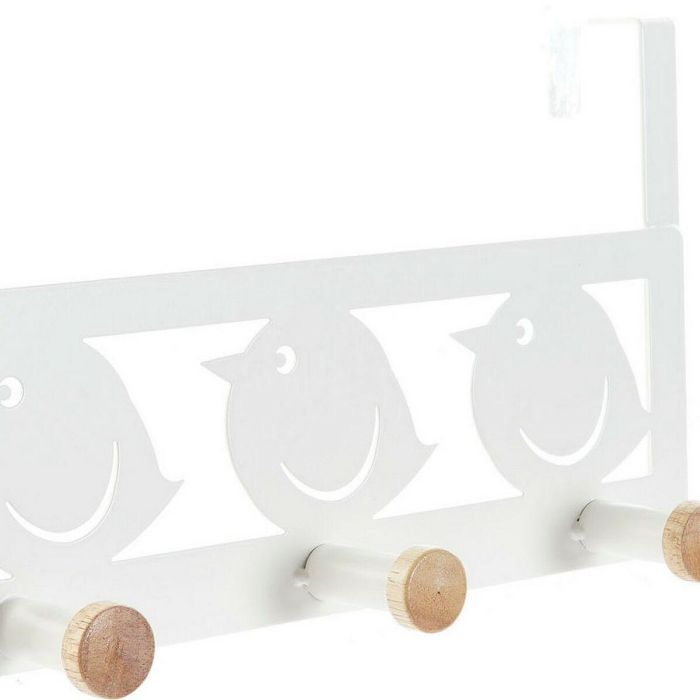 Perchero Basicos DKD Home Decor Negro Blanco 9.5 x 16 x 28.5 cm (2 Unidades) 2 Perchero Basicos DKD Home Decor Negro Blanco 9.5 x 16 x 28.5 cm (2 Unidades) 2