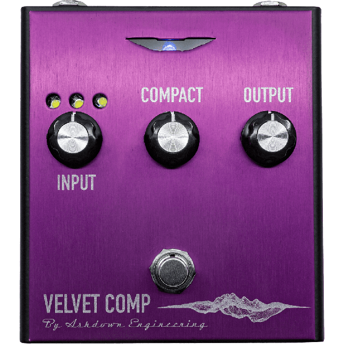 Pedal Compresor Analógico Ashdown "Velvet" (Made In Uk) 4 Pedal Compresor Analógico Ashdown "Velvet" (Made In Uk) 4