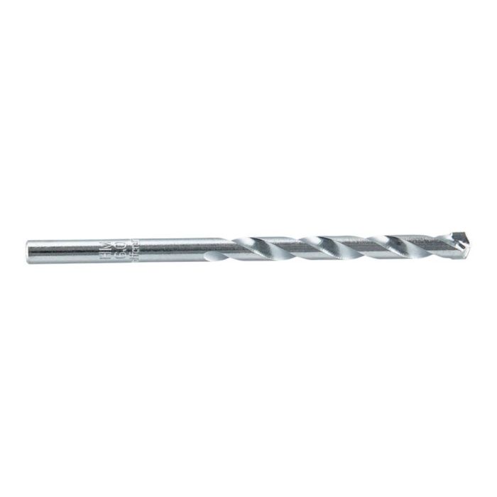 Wolfcraft Broca para piedra filo de carburo de tungsteno, Ø6 x 100 mm, longitud de trabajo 60 mm, ángulo de la punta 130°