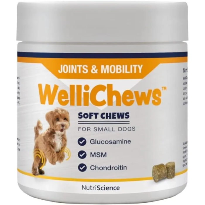 Wellichews Articulaciones Perro Pequeño 120U 120 gr