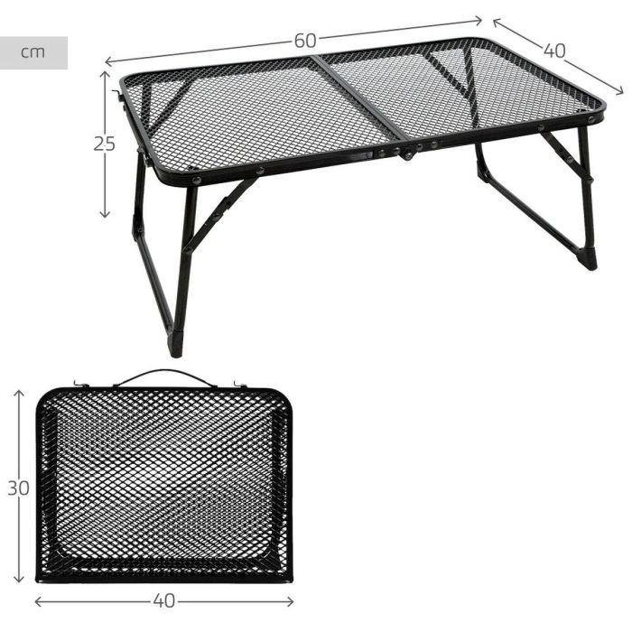 Mesa Plegable Aktive 60 x 25 x 40 cm (4 Unidades) 3