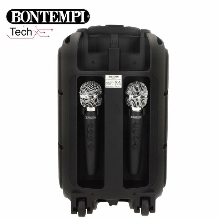 Altavoz con Micrófono Karaoke Bontempi Plástico 27 x 40 x 25 cm (2 Unidades) 1