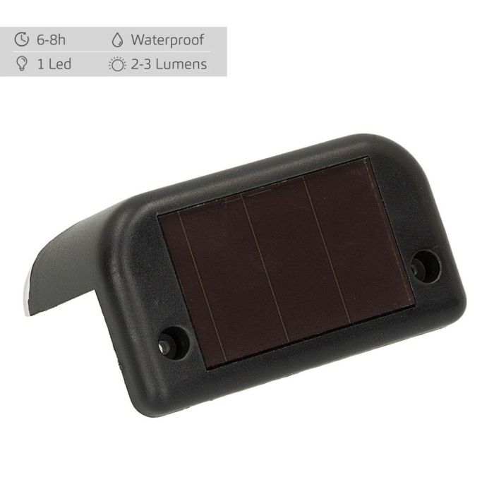 Lámpara solar Aktive 8 x 4,5 x 4 cm (12 Unidades) 2 Lámpara solar Aktive 8 x 4,5 x 4 cm (12 Unidades) 2