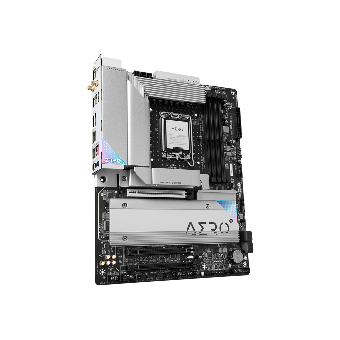 Gigabyte Z790 AERO G Placa Base Intel Z790 LGA 1700 ATX DDR5-SDRAM Wi-Fi 6E Bluetooth 5.3 2 Gigabyte Z790 AERO G Placa Base Intel Z790 LGA 1700 ATX DDR5-SDRAM Wi-Fi 6E Bluetooth 5.3 2