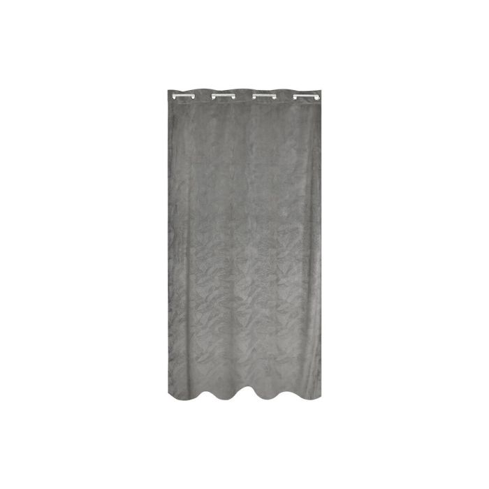 Cortina Urban DKD Home Decor Gris Claro 260 x 140 cm 1