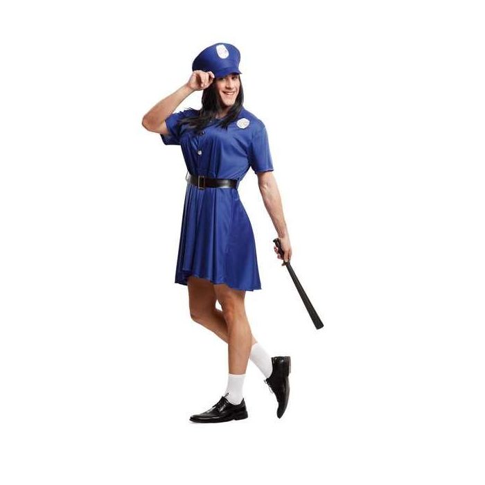My Other Me Disfraz Policía Adulto Mujer Hombre Talla M 100% Poliéster 4 My Other Me Disfraz Policía Adulto Mujer Hombre Talla M 100% Poliéster 4