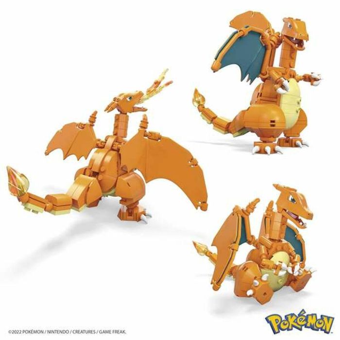 Mattel Juego de Construcción Pokémon Charizard Mega Figura de 10+ cm, 222 Piezas, Edad 11+ Años 3 Mattel Juego de Construcción Pokémon Charizard Mega Figura de 10+ cm, 222 Piezas, Edad 11+ Años 3