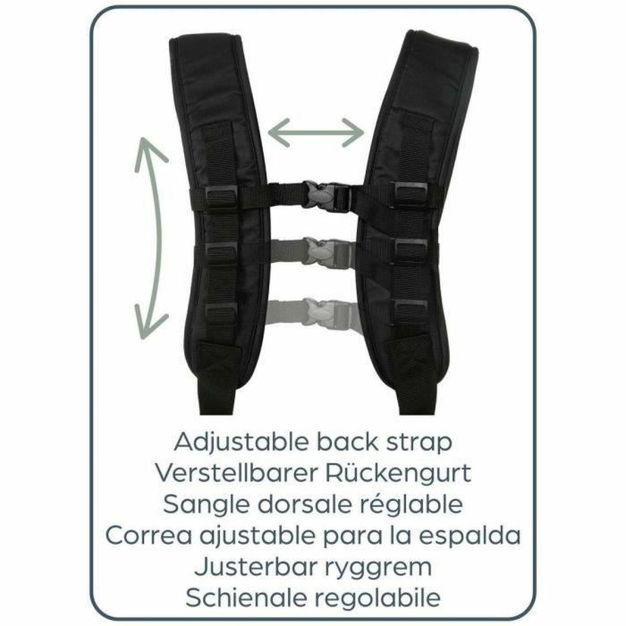 Mochila Portabebé Dreambaby Negro + 0 Meses 4 Mochila Portabebé Dreambaby Negro + 0 Meses 4