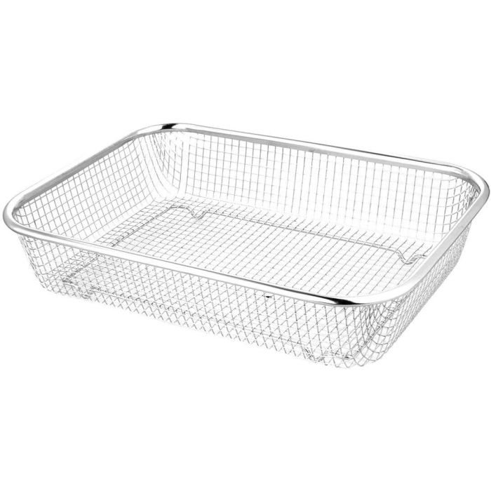 Escurridor de acero rectangular 37x27x7.4 cm - Quttin (18 Unidades) 5 Escurridor de acero rectangular 37x27x7.4 cm - Quttin (18 Unidades) 5