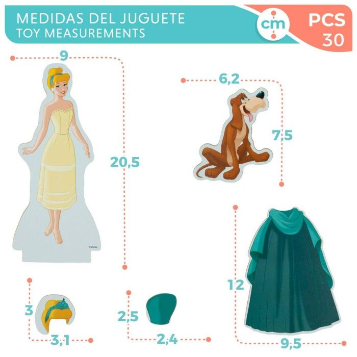 Juego de Madera Disney Cenicienta 1