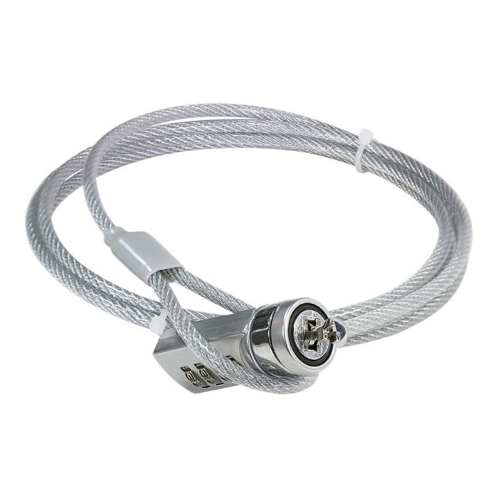 Logilink Cable antirrobo para portátil con combinación de 4 cifras, 1.50 metros, acero 2 Logilink Cable antirrobo para portátil con combinación de 4 cifras, 1.50 metros, acero 2