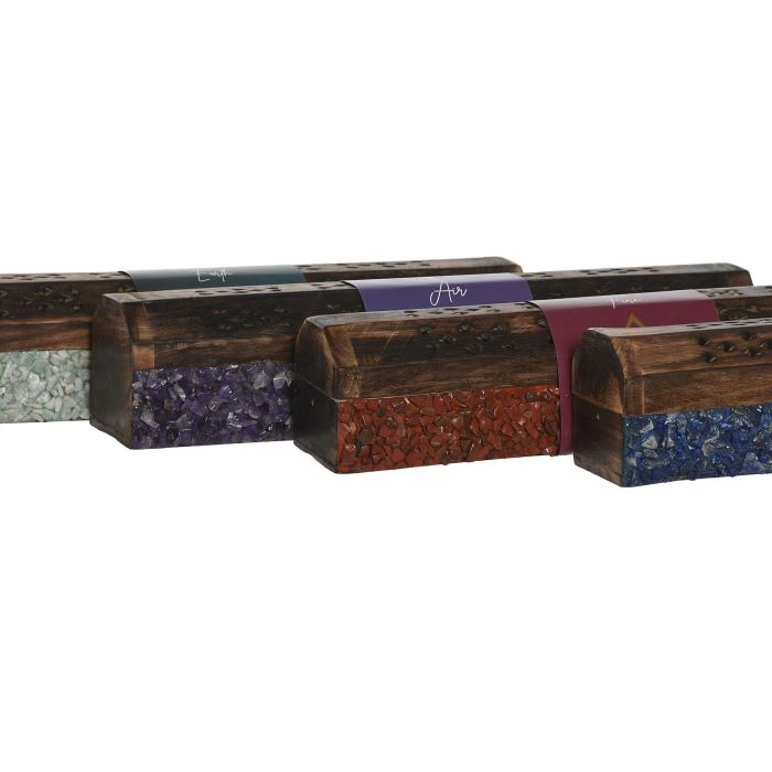 Incienso Varilla Indio DKD Home Decor Lila Granate 6 x 6.3 x 31 cm Set de 10 (4 Unidades) 1 Incienso Varilla Indio DKD Home Decor Lila Granate 6 x 6.3 x 31 cm Set de 10 (4 Unidades) 1