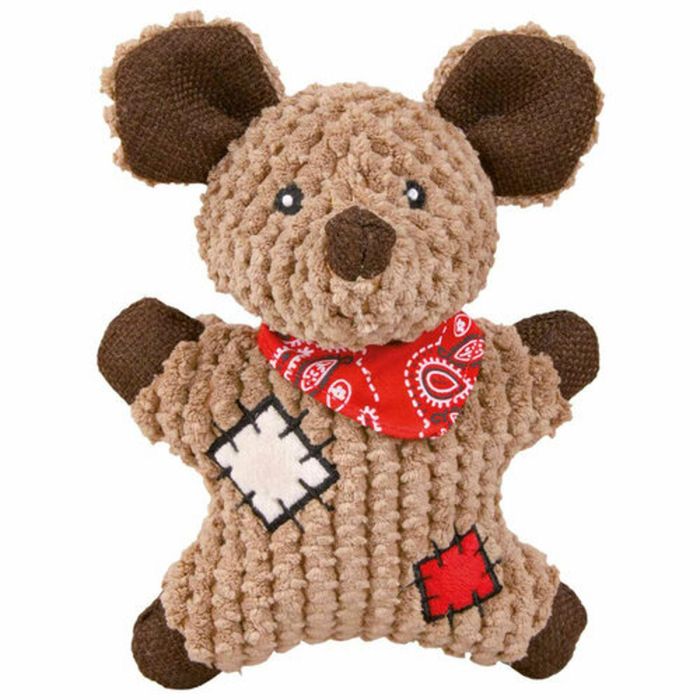 Peluche para perros Trixie Poliéster Yute Ratón 19 cm 1