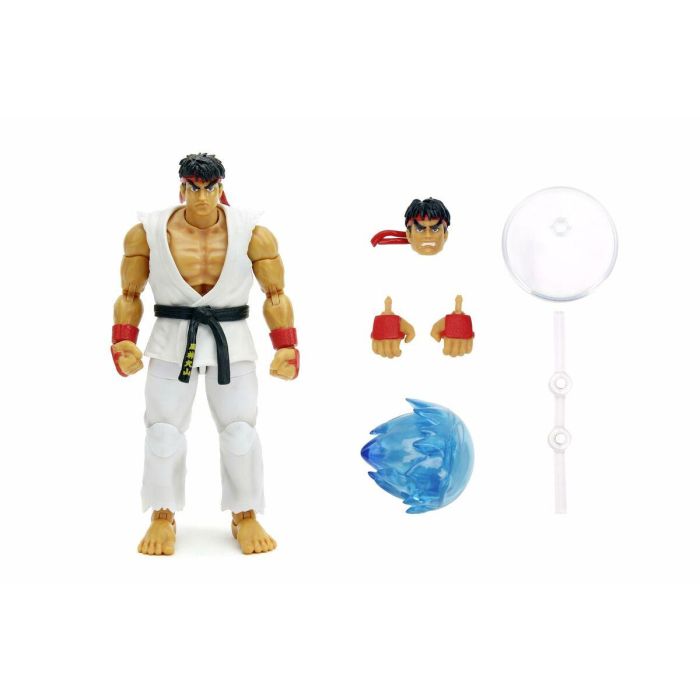 Figura street fighter ii ryu artículada 15 cm 10 Figura street fighter ii ryu artículada 15 cm 10