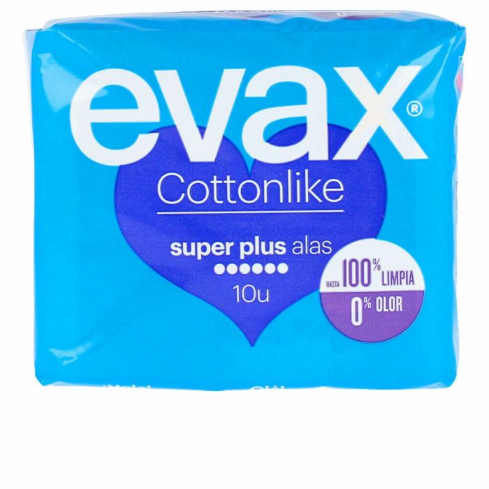 Evax Cottonlike Compresas Super Plus Alas