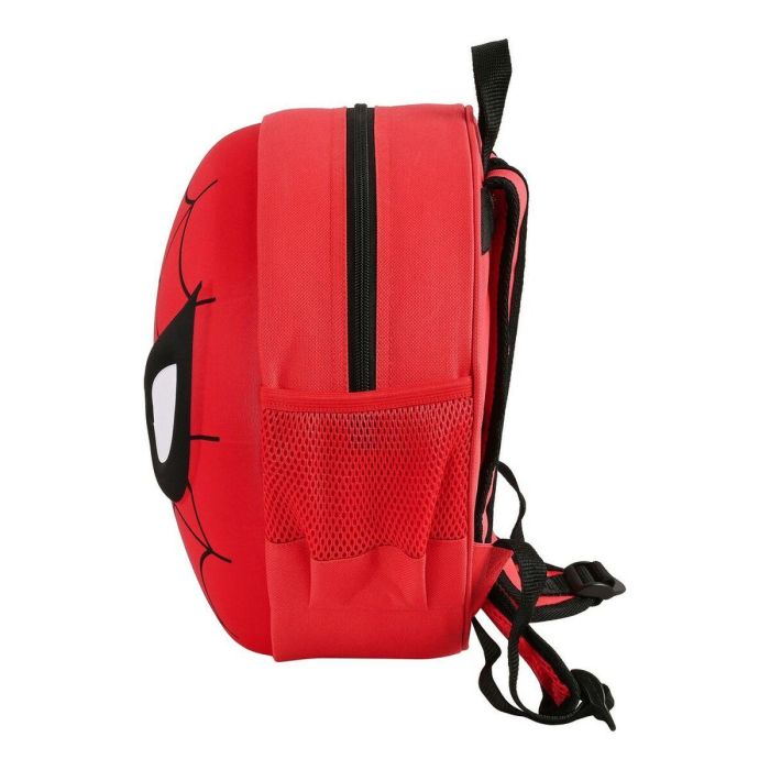 Mochila Infantil 3D Spiderman 642267358 Negro Rojo 31 x 31 x 10 cm 3 Mochila Infantil 3D Spiderman 642267358 Negro Rojo 31 x 31 x 10 cm 3