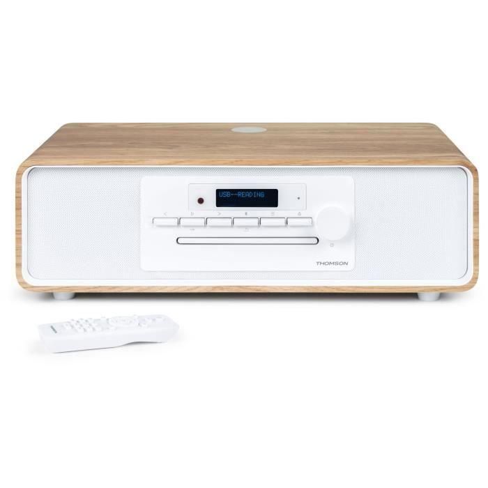 Microsistema Bluetooth - THOMSON - CD/MP3/USB/Radio FM/DAB+ - 75W - Pantalla LCD - Mando a distancia 2 Microsistema Bluetooth - THOMSON - CD/MP3/USB/Radio FM/DAB+ - 75W - Pantalla LCD - Mando a distancia 2