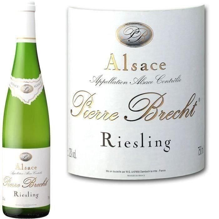 Pierre Brecht Riesling - Vino blanco de Alsacia 2