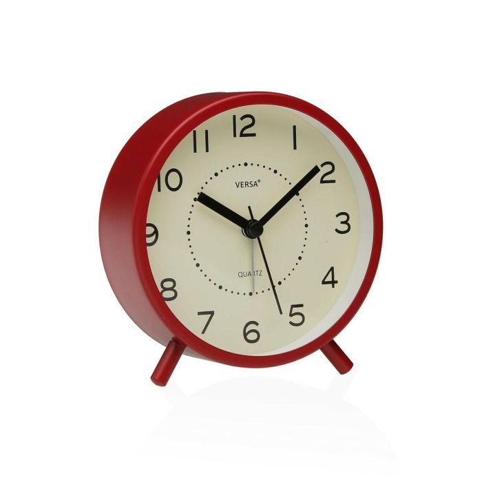 Reloj de Mesa Versa Zeal Rojo