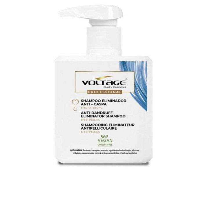 Voltage Profesional Champú Peeling 450 Ml - Efecto Eliminador, Peeling Total, Aromaterapia - Caspa
