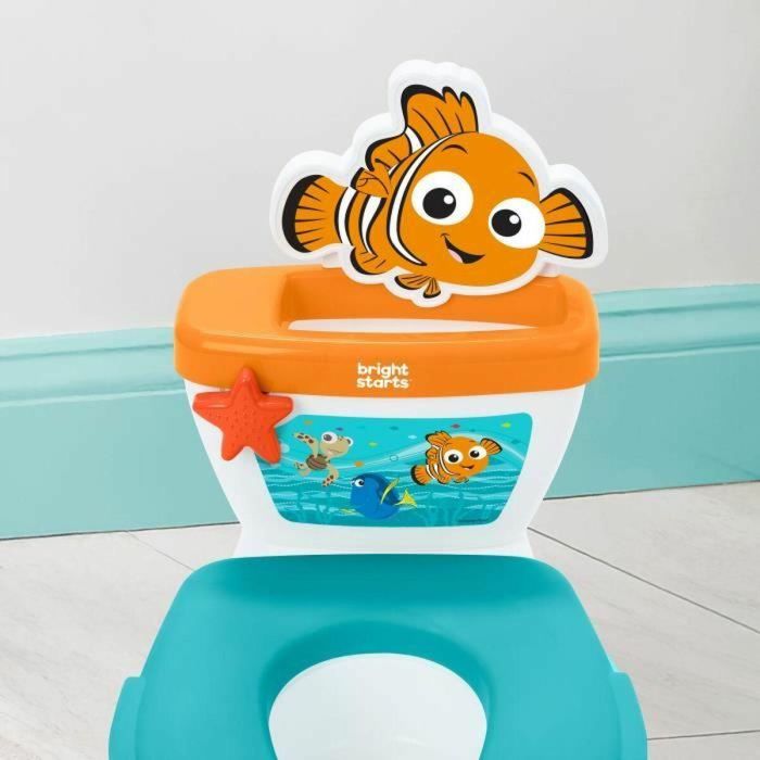 DISNEY BABY BRI17554 - Mini Inodoro Nemo con Reductor de Asiento 2 en 1 MySize - Orinal Extraíble Fácil Limpieza 1 DISNEY BABY BRI17554 - Mini Inodoro Nemo con Reductor de Asiento 2 en 1 MySize - Orinal Extraíble Fácil Limpieza 1