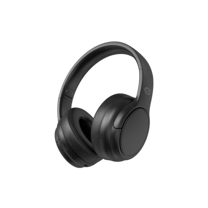 Conceptronic Auriculares Parris03B Inalámbrico Negro Bluetooth 5.4 Conexión Dual Batería 30h Micrófono Manos Libres Entrada 3.5mm Plegable 12