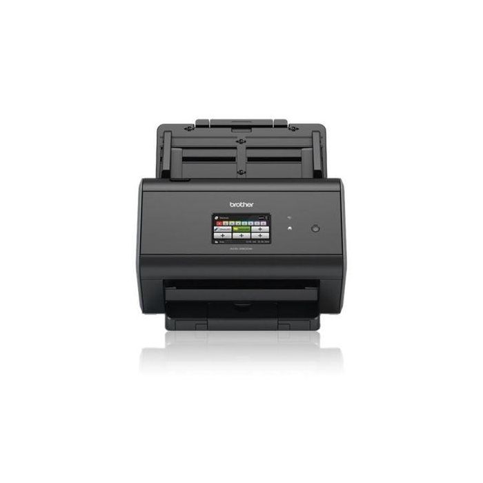 Escáner Documental Brother ADS-2800W con Alimentador de Documentos ADF/ Doble cara