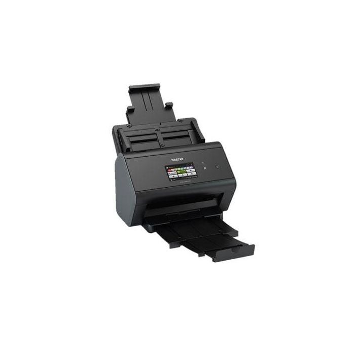 Escáner Documental Brother ADS-2800W con Alimentador de Documentos ADF/ Doble cara