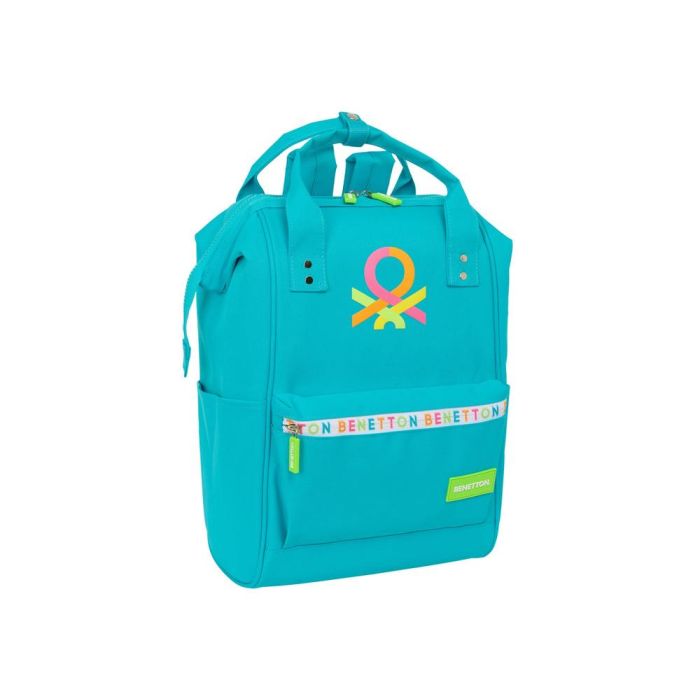 Mochila Safta Con Asas Para Portatil 13-' Benetton Spring 400x270x190 mm Mochila Safta Con Asas Para Portatil 13-' Benetton Spring 400x270x190 mm