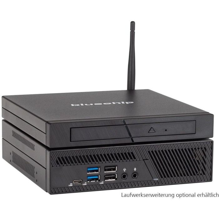 Bluechip BUSINESSline S3137 *EDU* - Mini PC con Procesador Intel Core i3-14100, 8GB RAM, 500GB SSD NVMe, Windows 11 Pro, Wi-Fi 6E AX211, Bluetooth 5.3, Negro 9 Bluechip BUSINESSline S3137 *EDU* - Mini PC con Procesador Intel Core i3-14100, 8GB RAM, 500GB SSD NVMe, Windows 11 Pro, Wi-Fi 6E AX211, Bluetooth 5.3, Negro 9