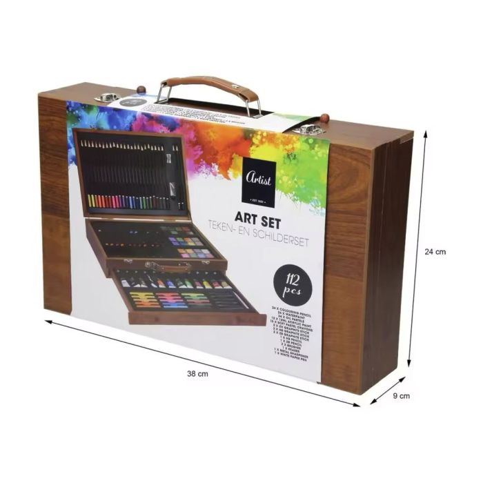 Set de pintura Artist&CO 180 Piezas 1 Set de pintura Artist&CO 180 Piezas 1