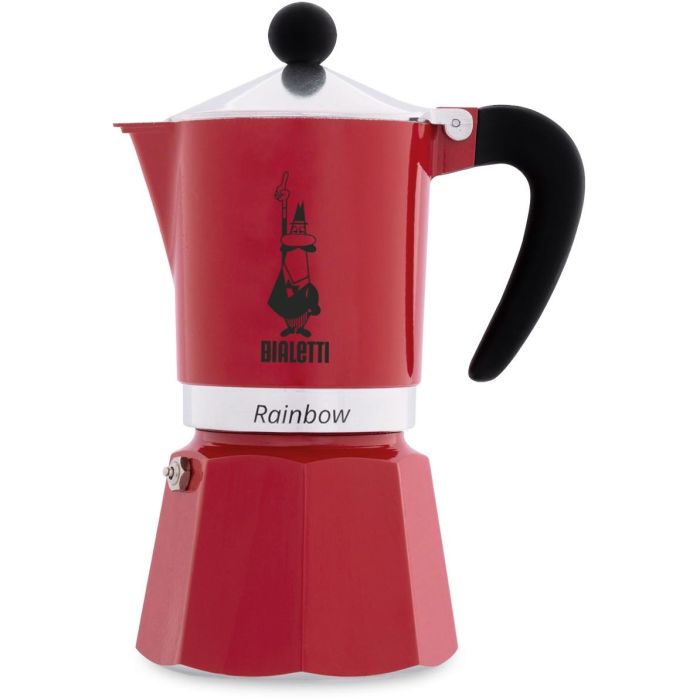 Bialetti Rainbow Kaffeemaschine*Rot* 0 Bialetti Rainbow Kaffeemaschine*Rot* 0