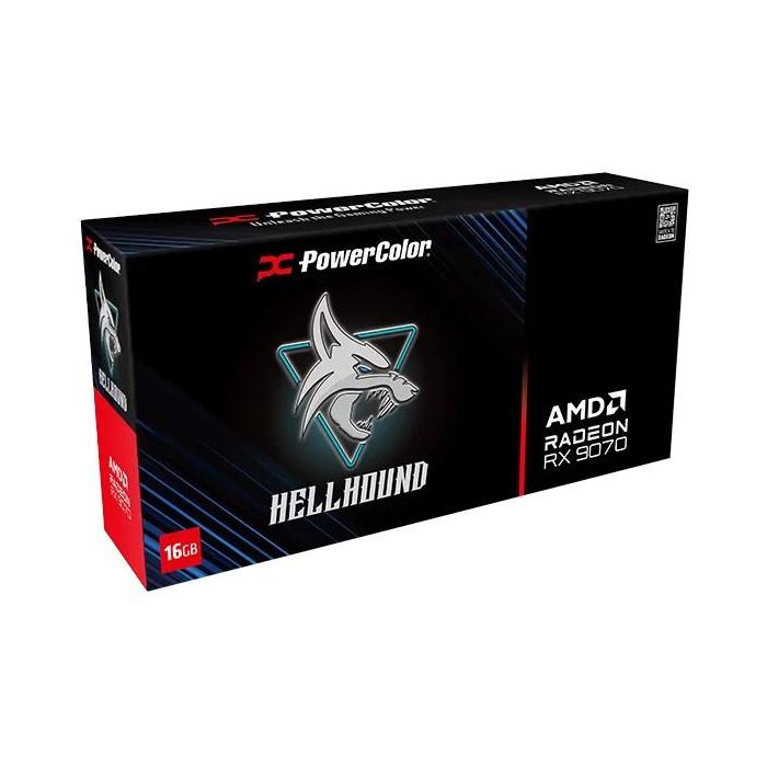 RX 9070 16GB PowerColor Hellhound OC GDDR6 3Fan 6 RX 9070 16GB PowerColor Hellhound OC GDDR6 3Fan 6